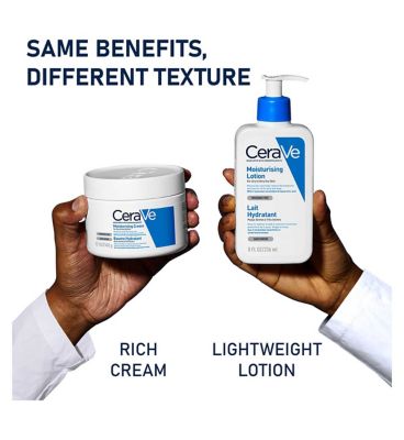CeraVe Moisturising Cream Pot with Hyaluronic Acid & Ceramides for Dry to Very Dry Skin 454g