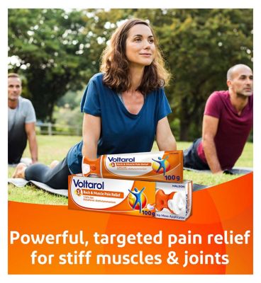 Voltarol Back & Muscle Pain Relief 1.16% Gel 100g (With No Mess Applicator)