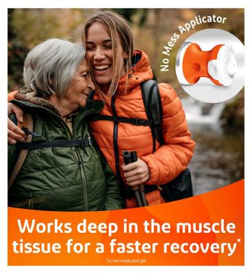 Voltarol Back & Muscle Pain Relief 1.16% Gel 100g (With No Mess Applicator)