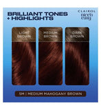 Clairol Nice'n Easy Crème Oil Infused Permanent Hair Dye 5M Medium Mahogany Brown 177ml