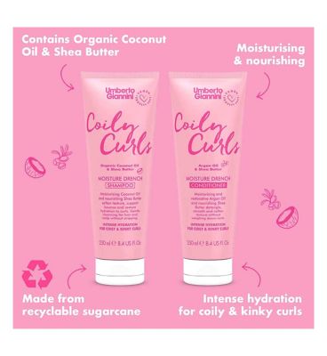 Umberto Giannini Coily Curls Moisture Conditioner 250ml