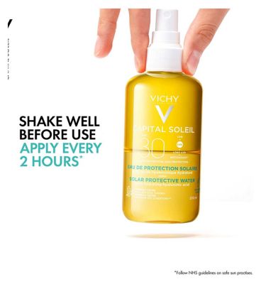 Vichy Capital Soleil Hydrating Sun Protection Water Spray SPF30 with Hyaluronic Acid 200ml
