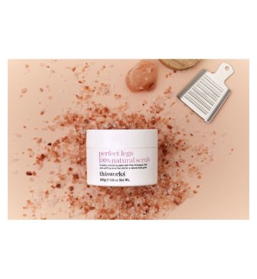 This Works Perfect Legs 100% Natural Scrub 200g