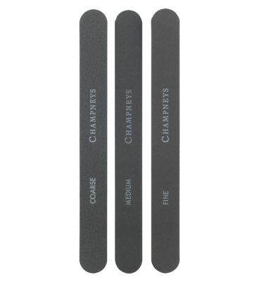 Champneys 3 Nail Files