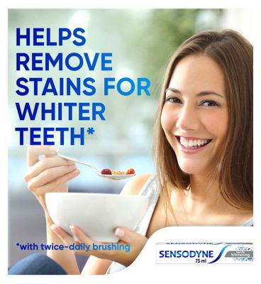 Sensodyne Daily Care Gentle Whitening Sensitive Toothpaste 75ml