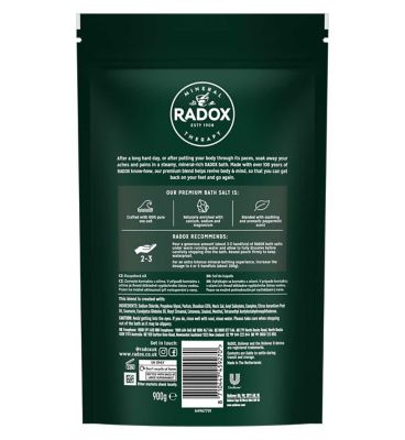 Radox Mineral Therapy Muscle Relax Bath Salts 900g
