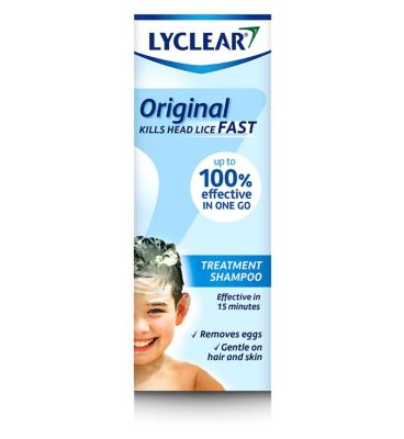 Lyclear Original Head Lice Treatment Shampoo 200ml + Head Lice Comb