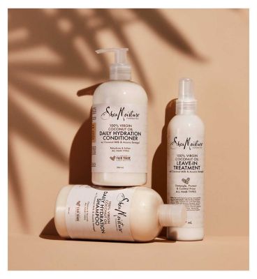 Sheamoisture 100% Virgin Coconut Oil Daily Hydration Conditioner 384 ML