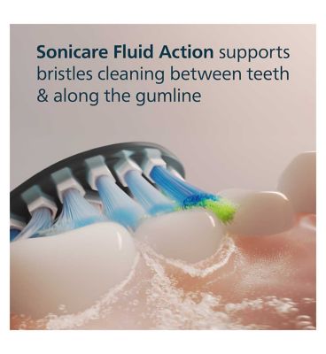 Philips Sonicare Premium Plaque Defence BrushSync Enabled Replacement Toothbrush Brush Heads (Black) 4pk HX9044/33