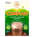 Complan Chocolate Flavour Nutritional Drink - 4 packs (16 x 55g sachets)