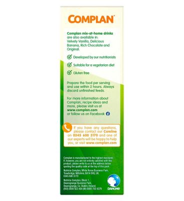Complan Strawberry Flavour Nutritional Drink - 4 packs (16 x 55g sachets)
