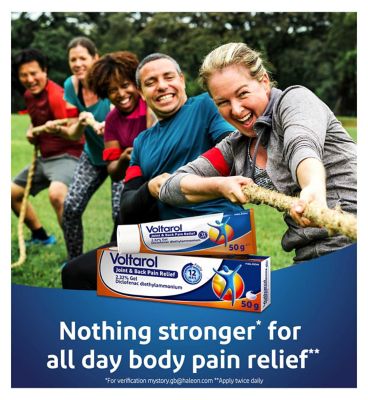 Voltarol Joint & Back Pain Relief 2.32% Gel - 50g