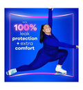 Always Platinum Long Sanitary Towels With Wings 10 Pads