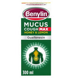 Benylin Mucus Cough Max Syrup - Honey & Lemon - 300ml