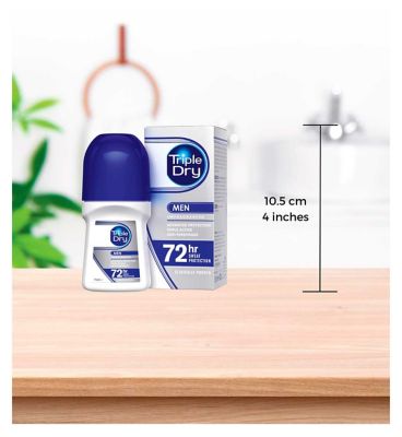 Triple Dry Men's Anti Perspirant Roll On 50ml