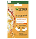 Garnier Moisture Bomb Hyaluronic Acid And Orange Juice Hydrating Brightening Eye Sheet Mask 6g