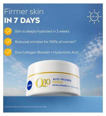 NIVEA Q10 Anti-Wrinkle Power Extra Firming Day Cream SPF30 50ml