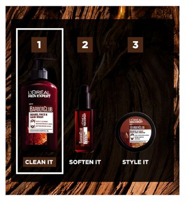 L'Oreal Men Expert Barber Club Beard Face Wash 200ml