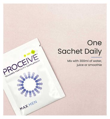 Proceive Advanced Fertility Supplement Max Men - 30 Sachets