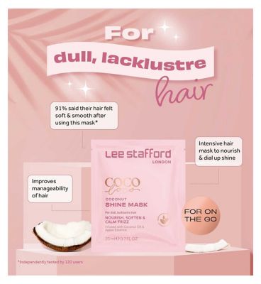 Lee Stafford Coco Loco Coconut Shine Mask 20ml