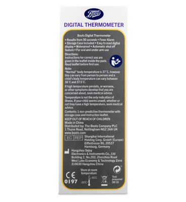 Boots Digital Thermometer