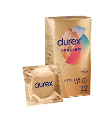 Durex Real Feel Non Latex Condoms - 12 Pack