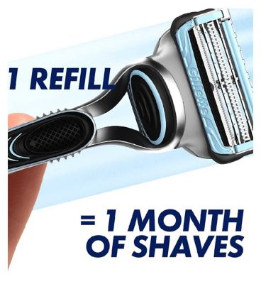 Gillette SkinGuard Sensitive Razor Aloe - 4 Blades