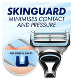 Gillette SkinGuard Sensitive Razor Blade Refills for Men,  4 Blades