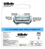 Gillette SkinGuard Sensitive Razor Blade Refills for Men,  8 Blades