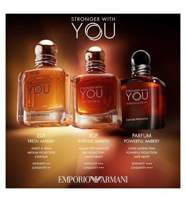 Emporio Armani Stronger With You Intensely Mens Eau de Parfum 50ml