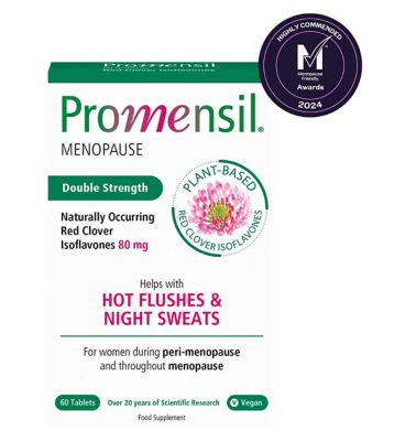 Promensil Menopause Starter Double Strength Red Clover Isoflavones - 60 Tablets