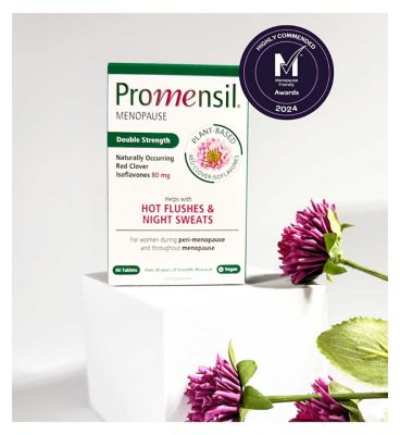 Promensil Menopause Starter Double Strength Red Clover Isoflavones - 60 Tablets