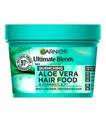 Garnier Ultimate Blends Hair Food Aloe Vera 3-in-1 Normal Hair Mask Treatment 400ml