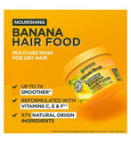 Garnier Ultimate Blends Hair Food Banana 3-in-1 Dry Hair Mask Treatment 400ml