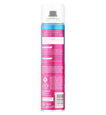 VO5 Firm Hold Hairspray 400ml