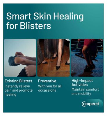 Compeed High Heel Hydrocolloid Blister Plasters - Pack of 5