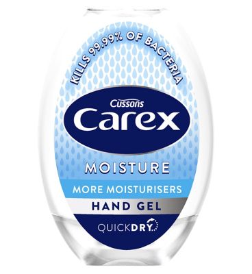 Carex Moisture Antibacterial Hand Sanitiser Gel 50ml