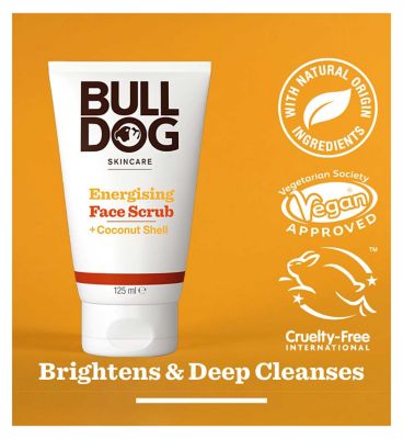 Bulldog Skincare Energising Face Scrub 125 ml