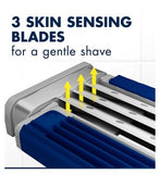 Gillette Blue3 Men's Disposable Razors x4