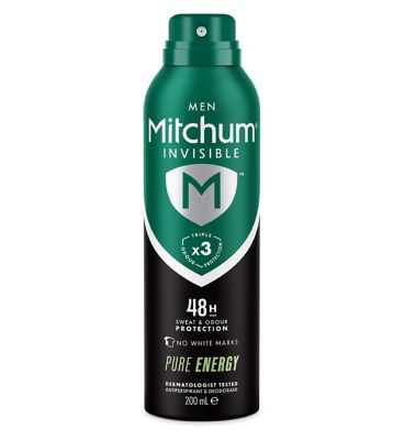 Mitchum Invisible Men Pure Energy Anti-Perspirant 200ml
