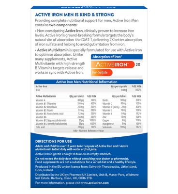 Active Iron for Men – 60s