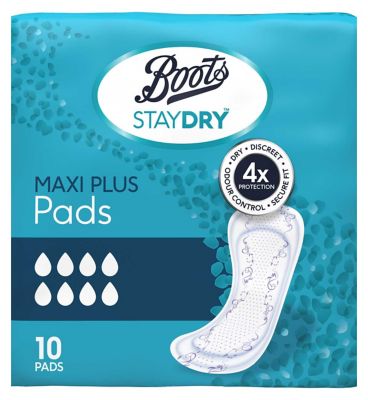 Staydry Maxi Plus Liners for Heavy Incontinence 8 Pack Bundle – 80 Liners