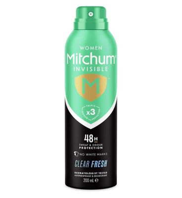 Mitchum Invisible Women Clear Fresh Anti-perspirant 200ml