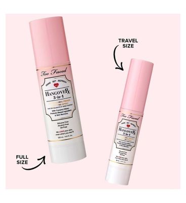 Too Faced Hangover Doll-Size 3-in-1 Primer Setting Spray 30ml