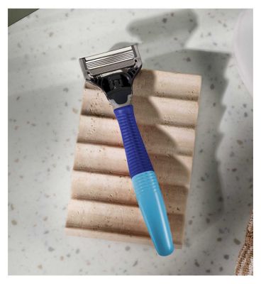 Harry’s Men’s 5 Blade Razor, Indigo Blue