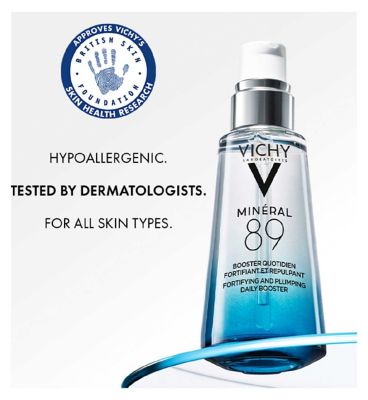 Vichy Minéral 89 Hyaluronic Acid Daily Hydrating Booster Serum 75ml