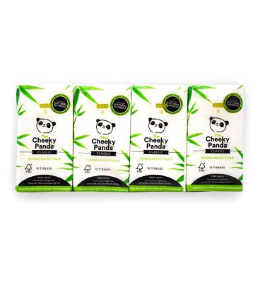The Cheeky Panda Classic Pocket Tissue 8x10
