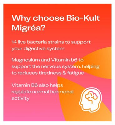 Bio-Kult Migrea Gut Supplement - 60 Capsules