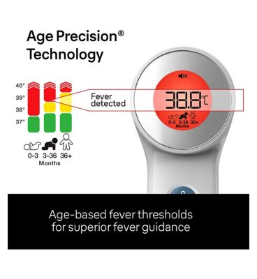 Braun Sensian™ 7 Non-Contact Forehead Thermometer with Age Precision® Technology