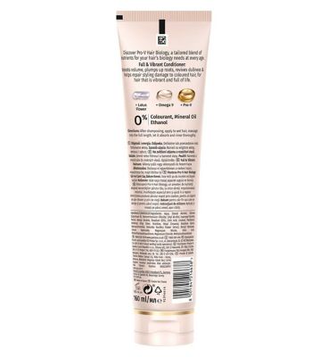 Pantene Hair Biology Conditioner Full & Vibrant 160ml